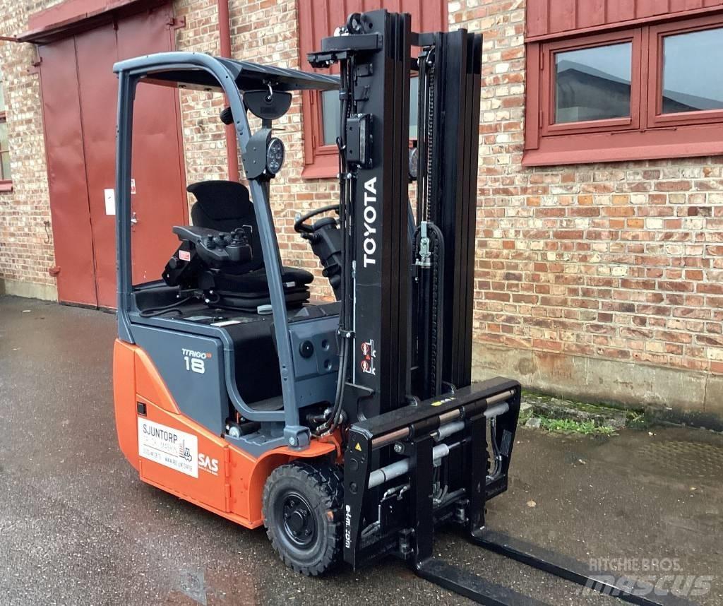 Toyota 8FBEK18T Elektrikli forkliftler