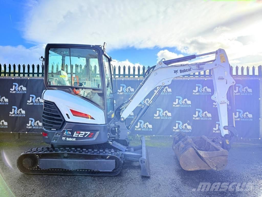 Bobcat E 27z Mini ekskavatörler, 7 tona dek