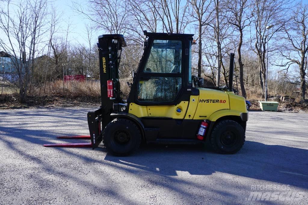 Hyster H8.0FT Dizel forkliftler