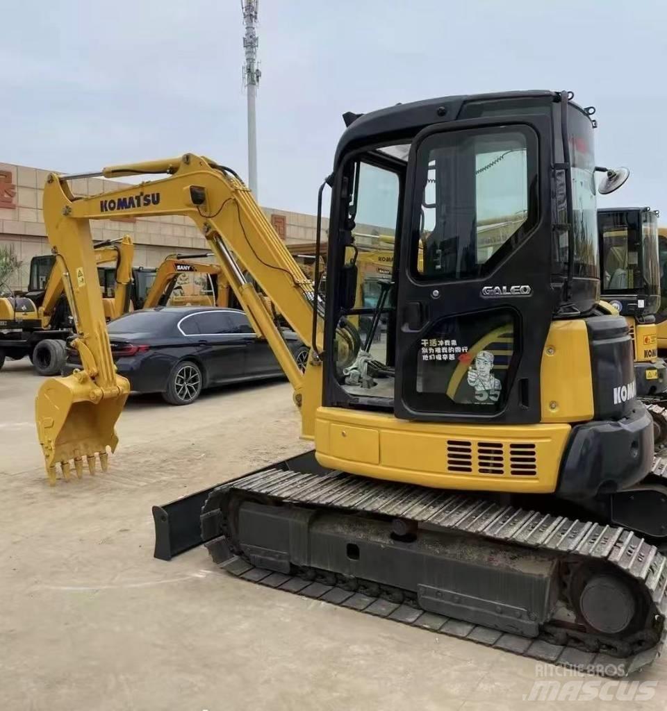 Komatsu PC 55 Mini ekskavatörler, 7 tona dek