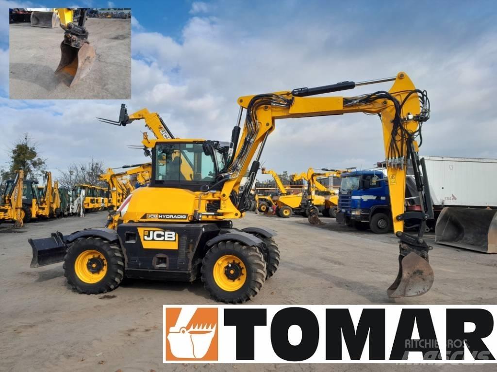 JCB 110 W Hydradig Lastik tekerli ekskavatörler