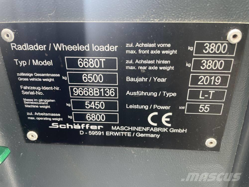 Schäffer 6680T Tarimsal teleskopik yükleyiciler