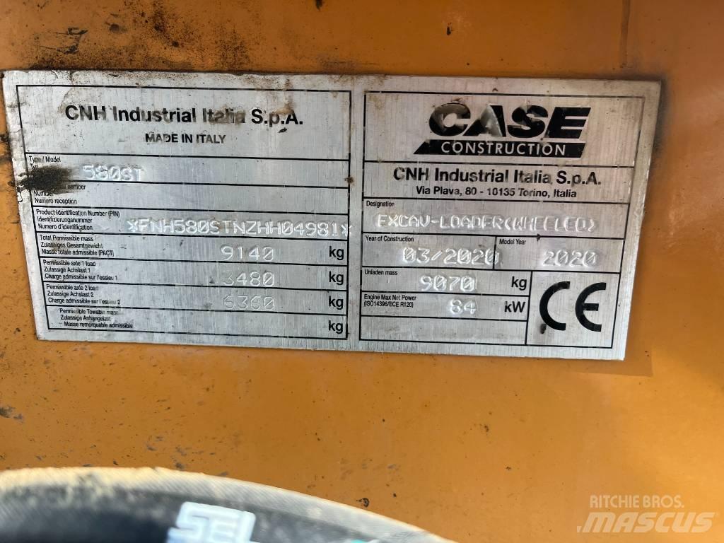 CASE 580 ST Kazıcı yükleyiciler - beko loder