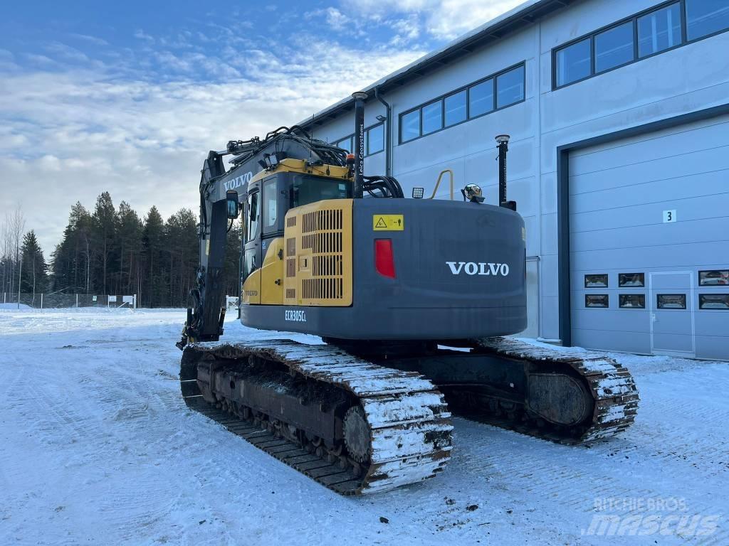 Volvo ECR 305 C L Paletli ekskavatörler