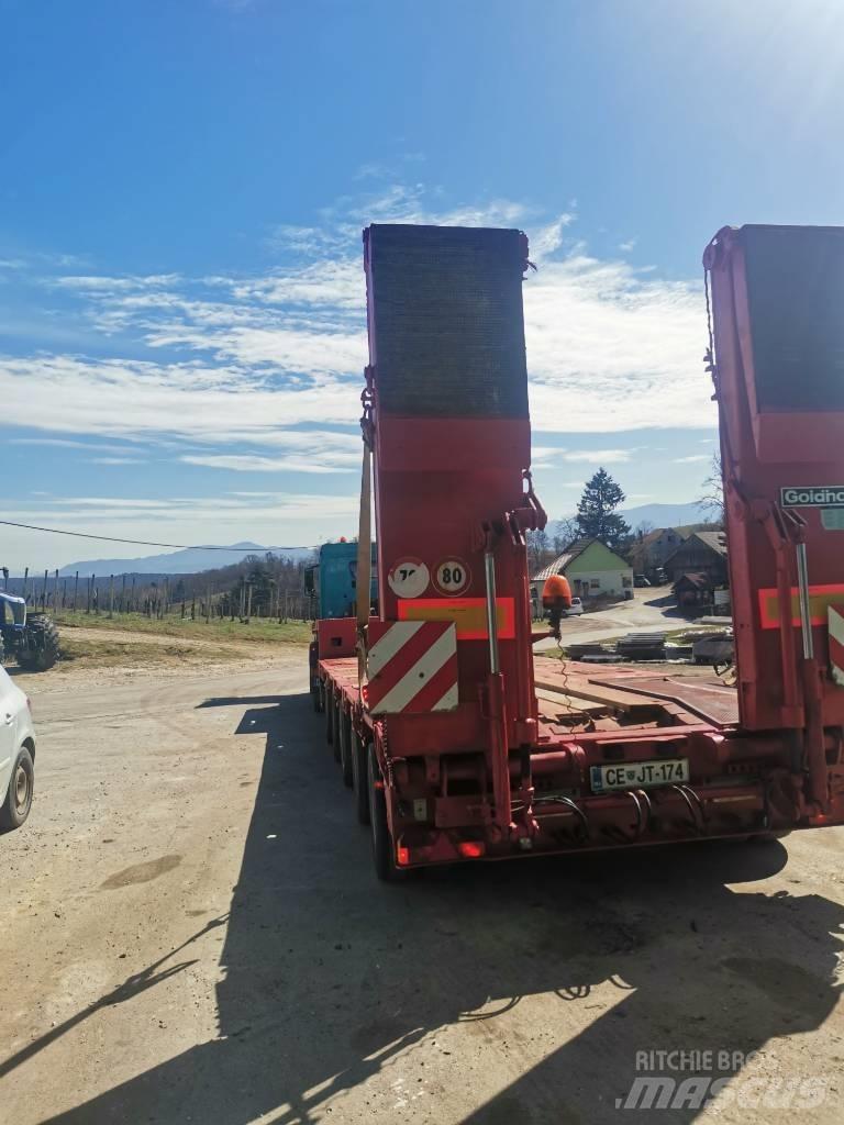 Goldhofer STZ-L5 Araç nakil yari çekicileri