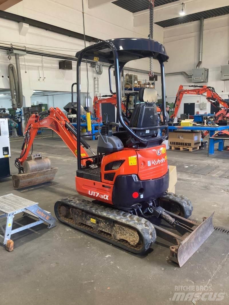 Kubota U17-3 Mini ekskavatörler, 7 tona dek