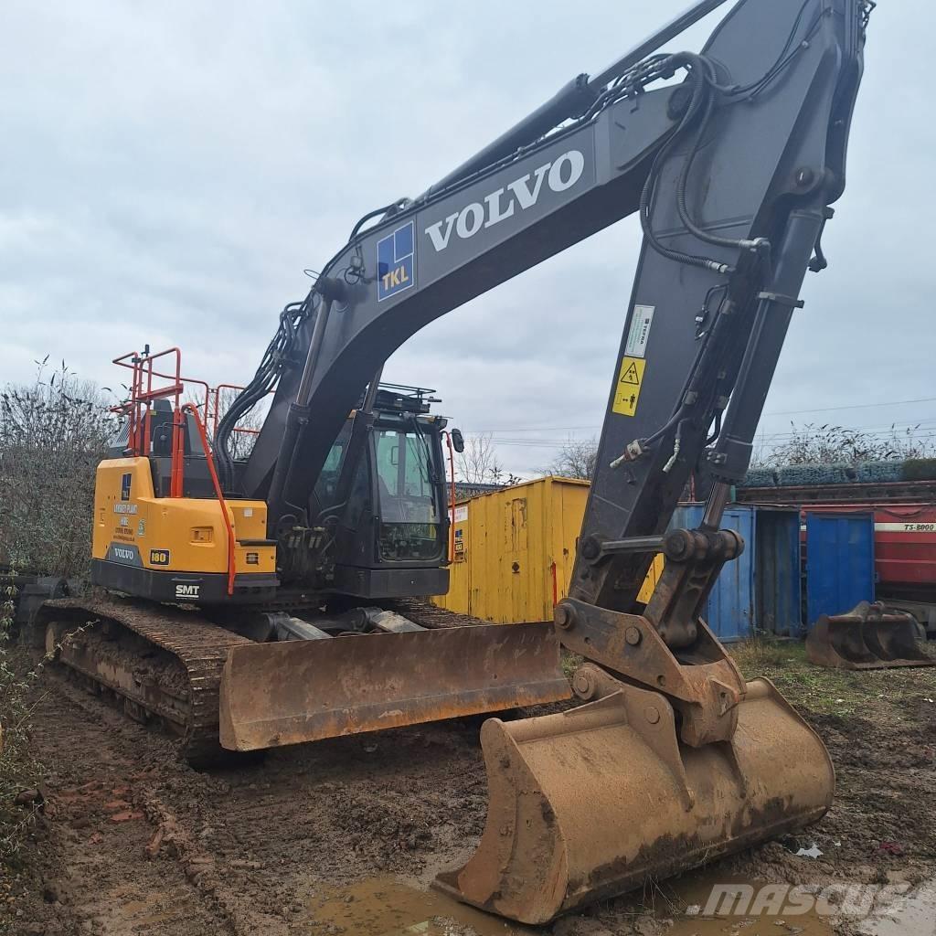 Volvo ECR 355 E Paletli ekskavatörler