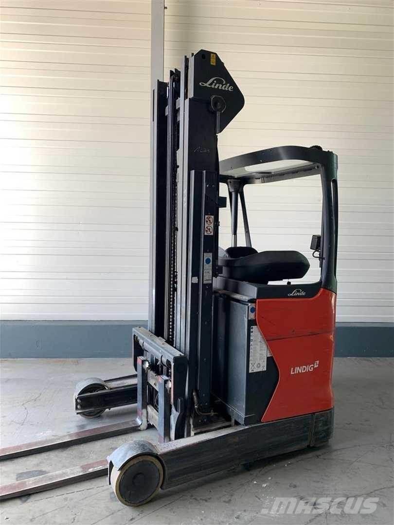 Linde R14 Reach truck - depo içi istif araçları