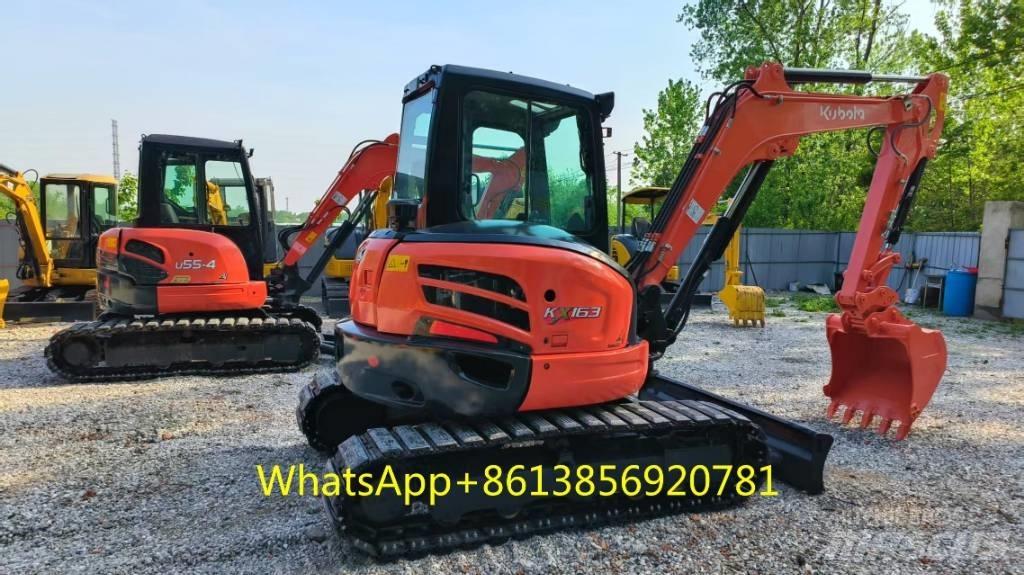Kubota KX 163-5 Mini ekskavatörler, 7 tona dek