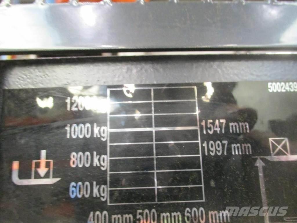 Linde L 10 Yaya kumandali istif makinasi