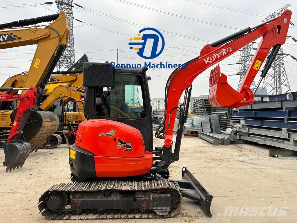 Kubota U 35 Mini ekskavatörler, 7 tona dek