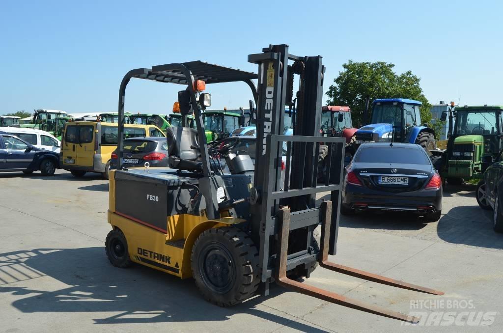 Detank FB30 Elektrikli forkliftler