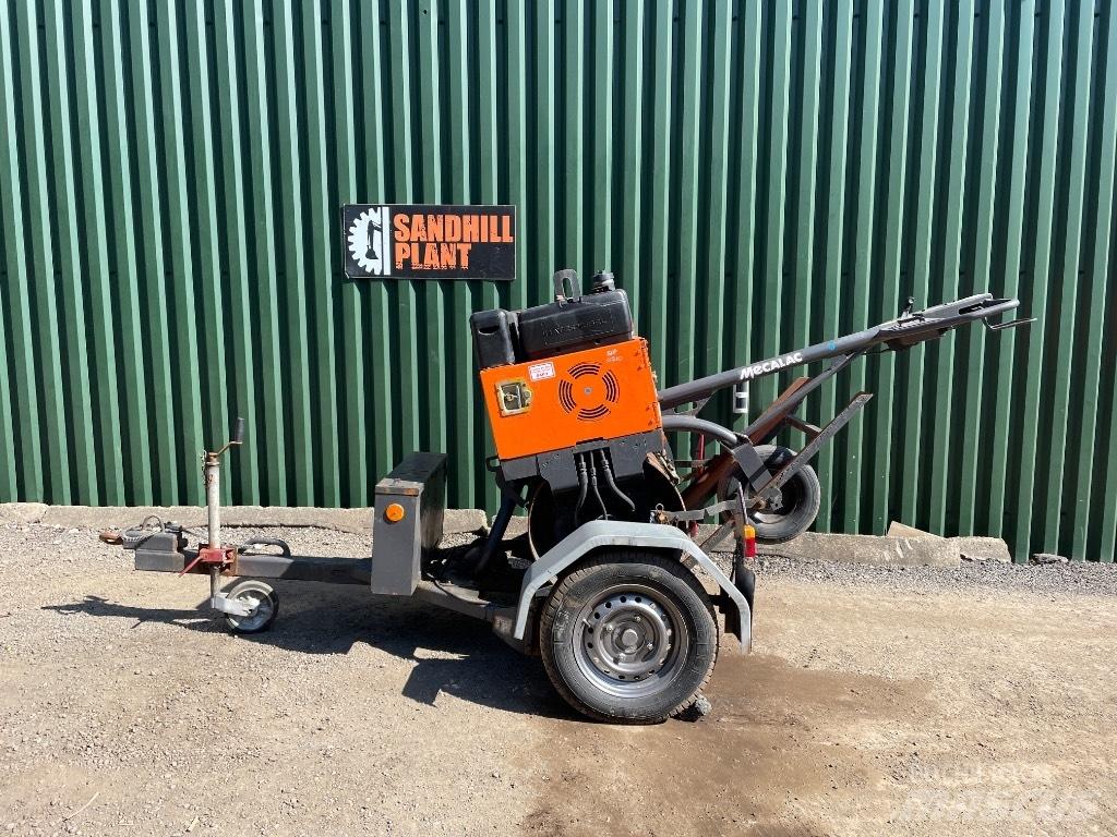 Mecalac MBR 71 Tek tamburlu silindirler