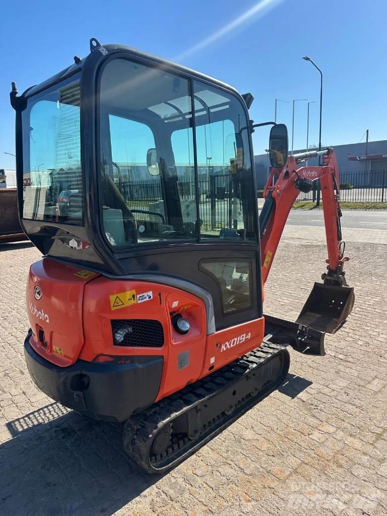 Kubota KX 019-4 Mini ekskavatörler, 7 tona dek