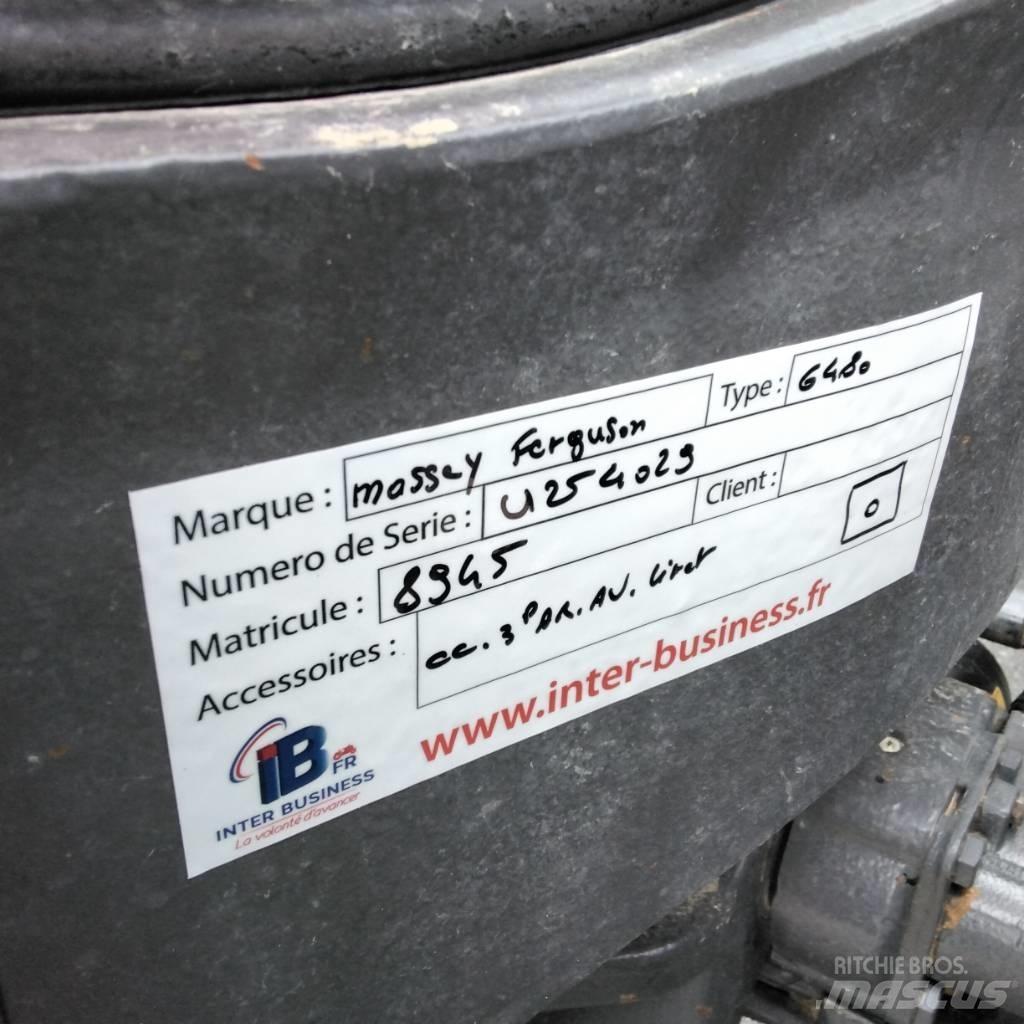 Massey Ferguson 6480 Traktörler