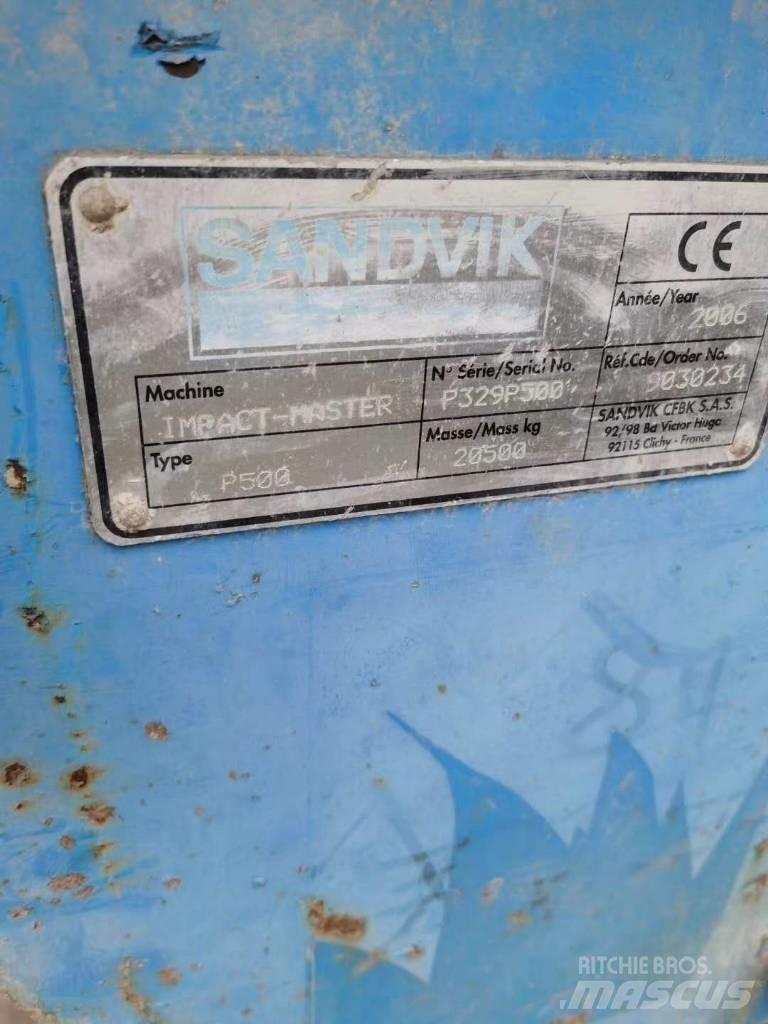 Sandvik P500 Kırıcılar