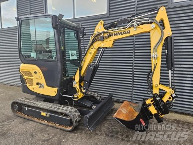 Yanmar sv22 Mini ekskavatörler, 7 tona dek