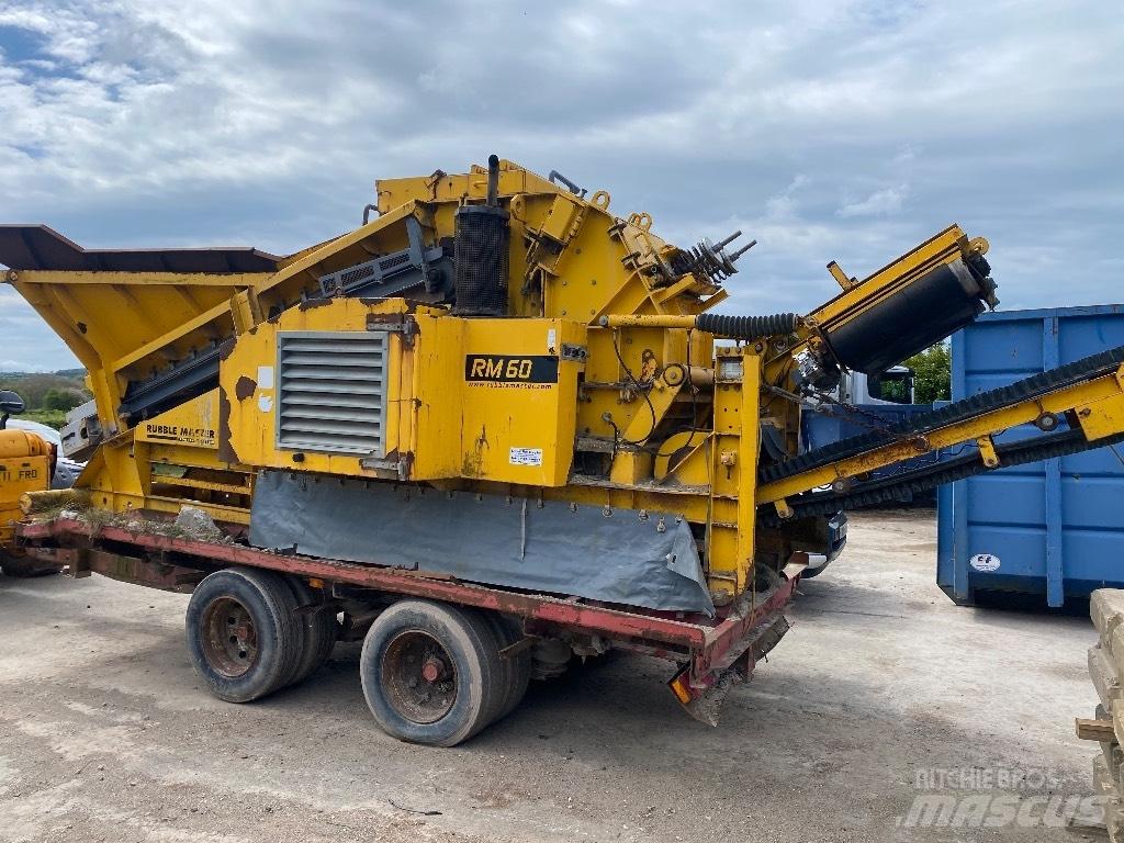Rubble Master RM 60 Gezer kırıcılar