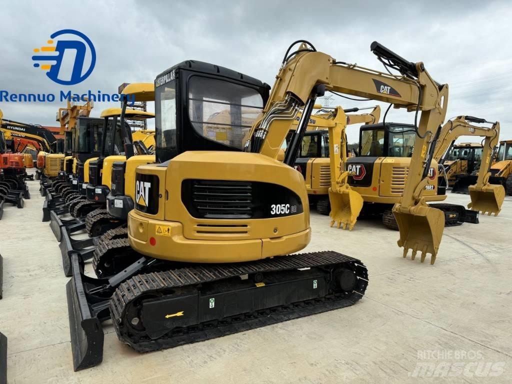 CAT 305 C CR Mini ekskavatörler, 7 tona dek