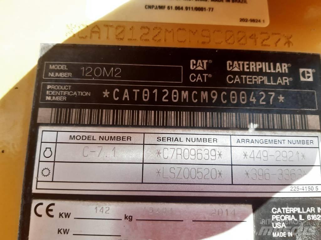 CAT 120 M 2 Greyderler