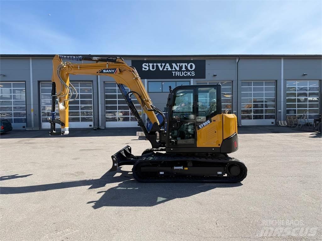 Sany SY80U Midi ekskavatörler 7 - 12 t