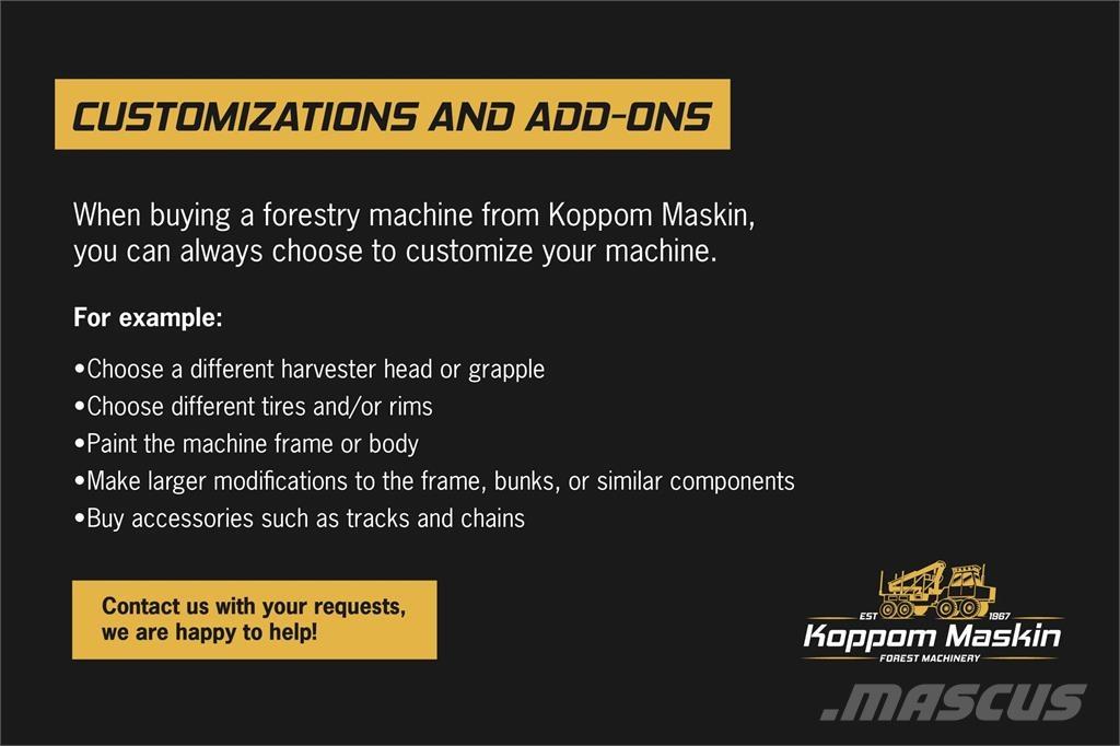 Rottne F11D Tomruk yükleyici traktörler