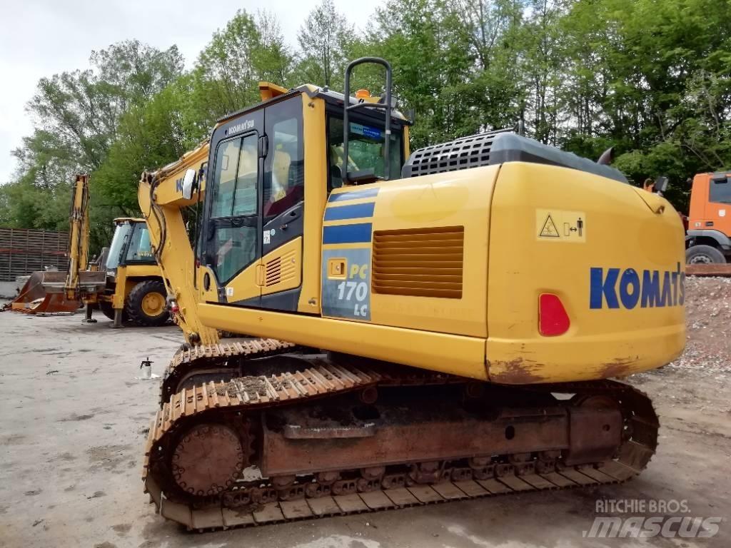 Komatsu PC 170 LC-10 Paletli ekskavatörler