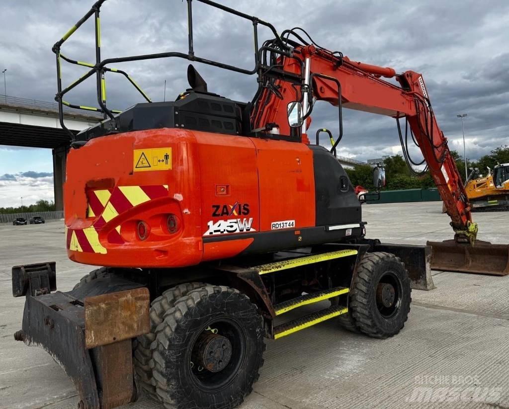 Hitachi ZX 145 W-6 Lastik tekerli ekskavatörler