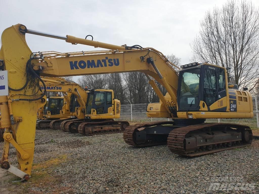 Komatsu PC240NLC-11 Paletli ekskavatörler