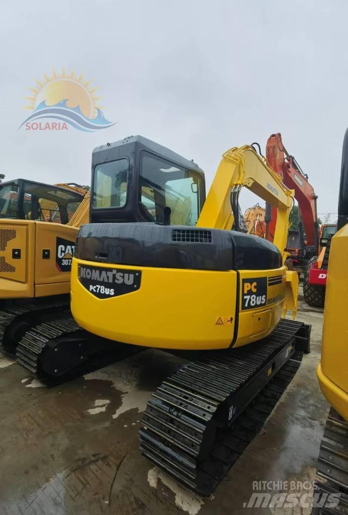 Komatsu PC 78 US-8 Paletli ekskavatörler