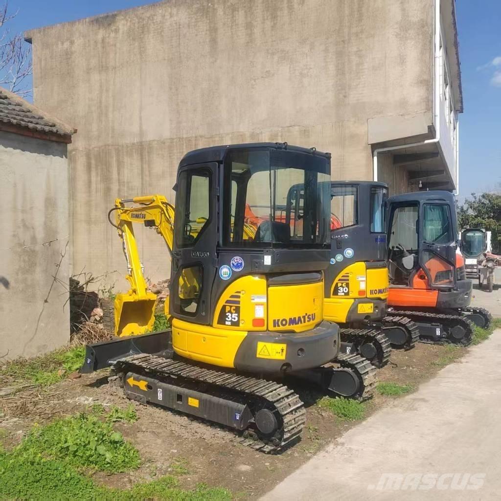 Komatsu PC 35 Paletli ekskavatörler