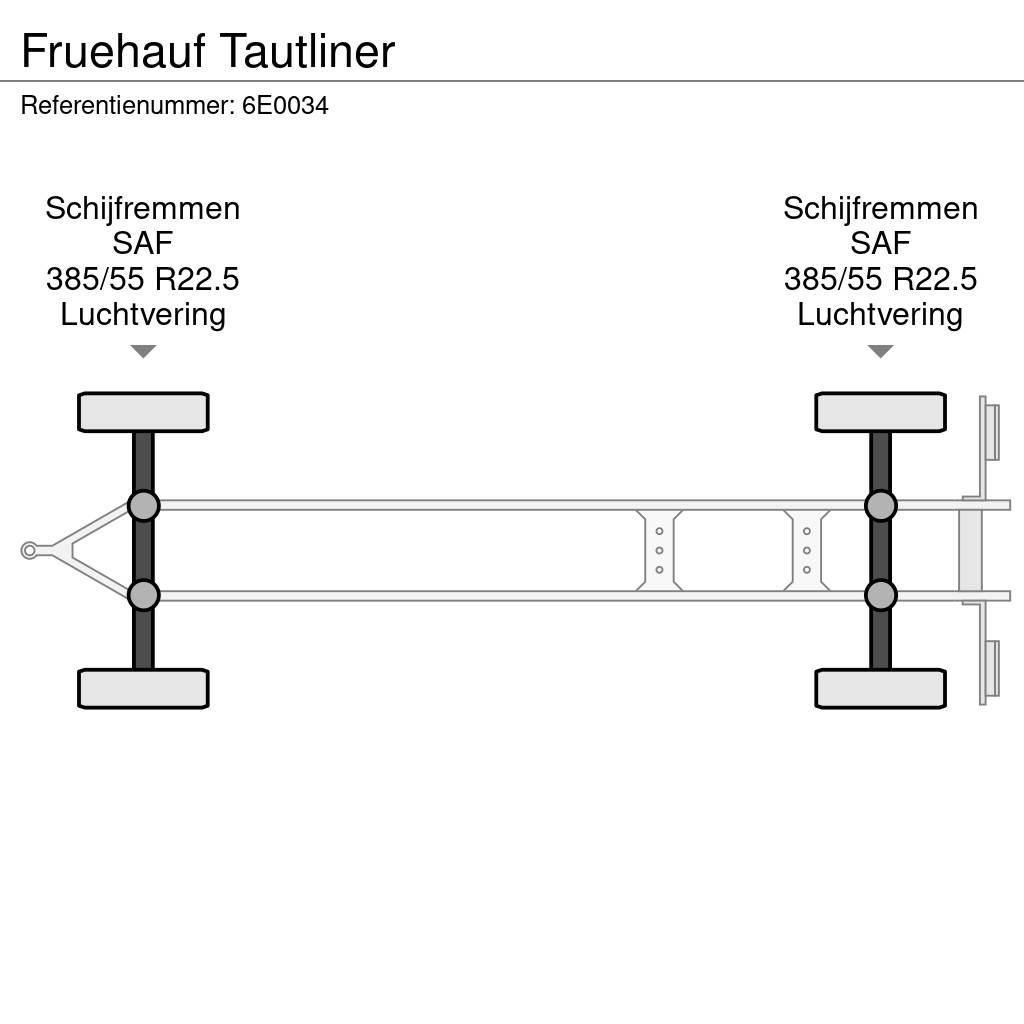 Fruehauf Tautliner Kayar tenteli çekiciler