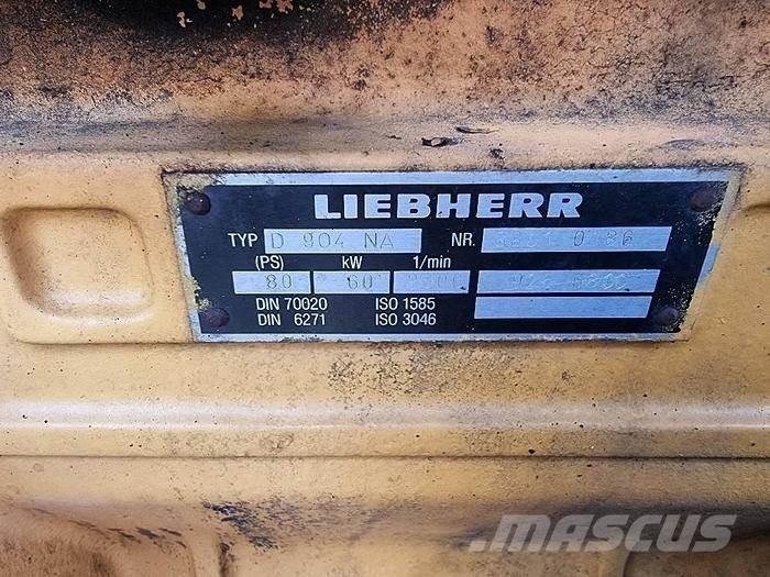 Liebherr D 904 N A Diger aksam