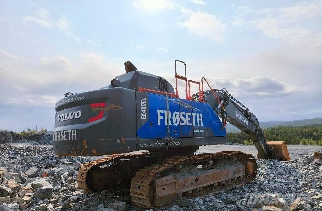 Volvo EC 480 E L Paletli ekskavatörler
