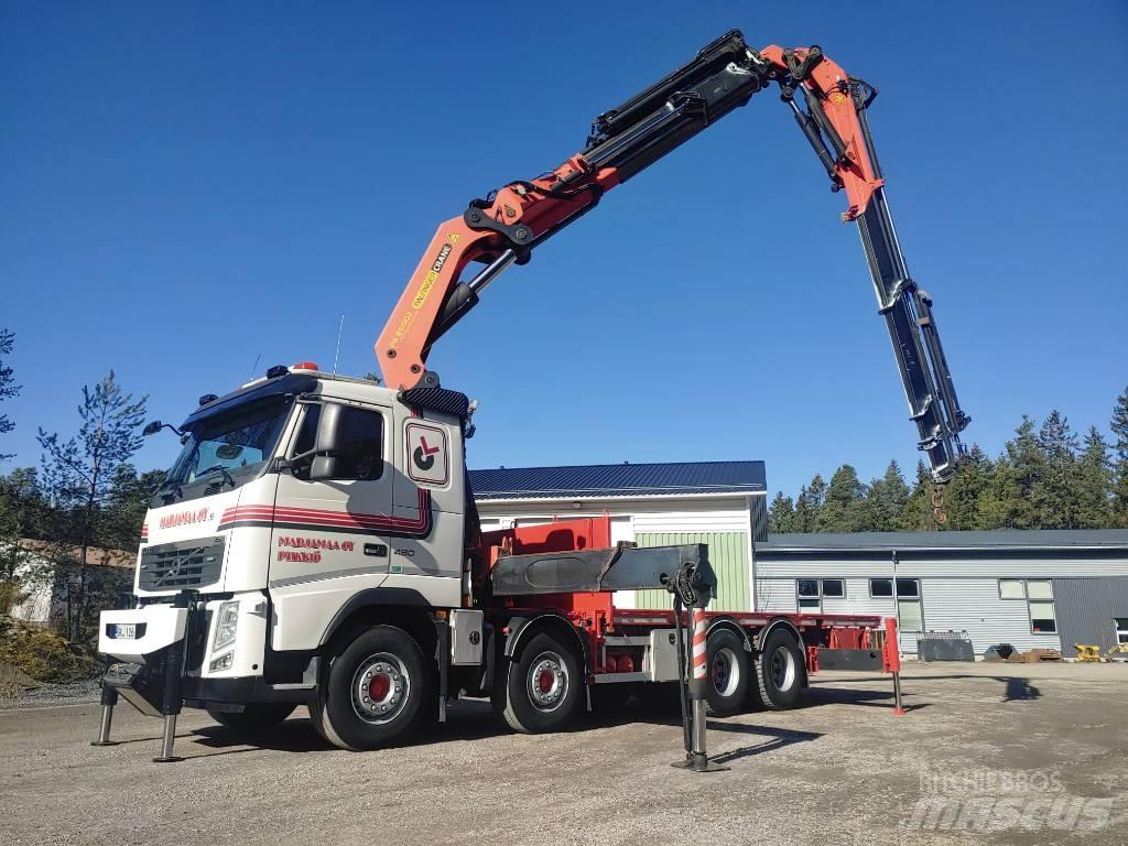 Volvo FH 460 Araç üzeri vinçler
