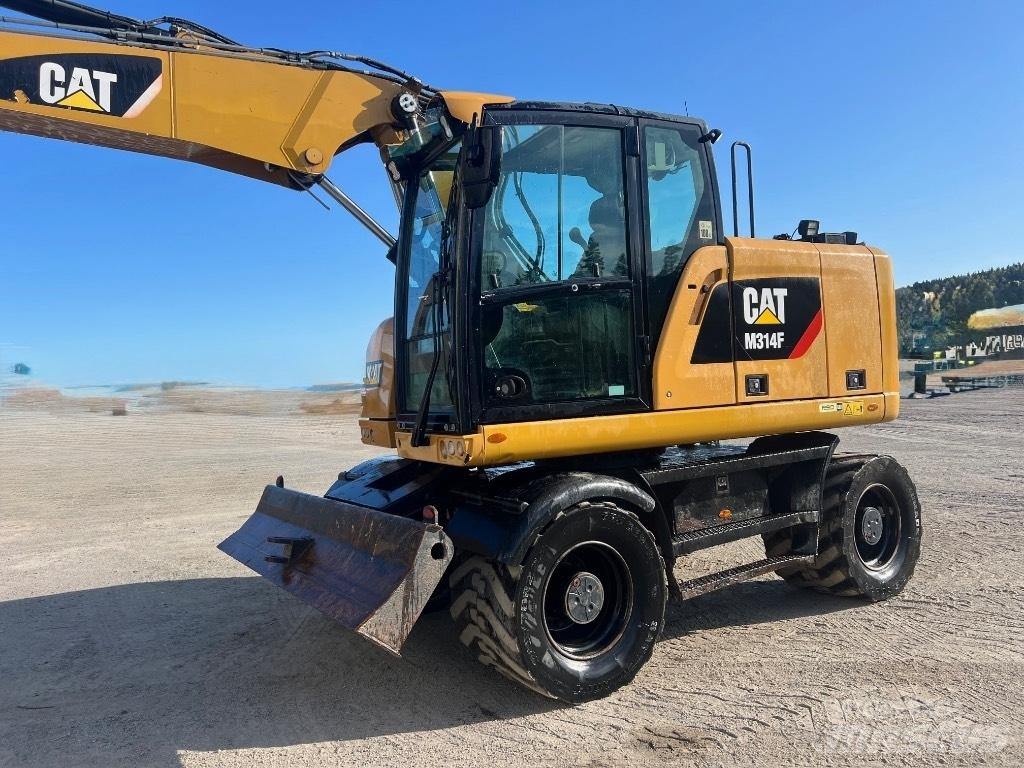 CAT M314F Lastik tekerli ekskavatörler