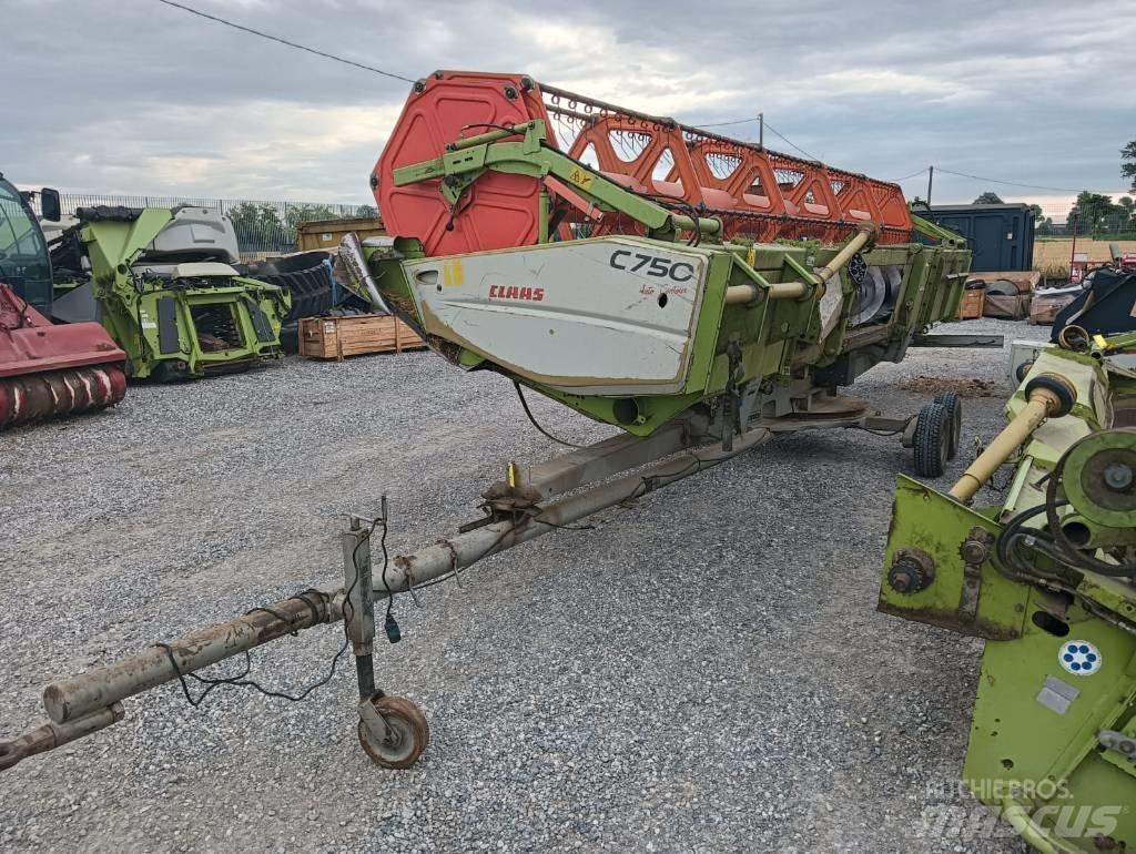 CLAAS C 750 Biçerdöver kafaları