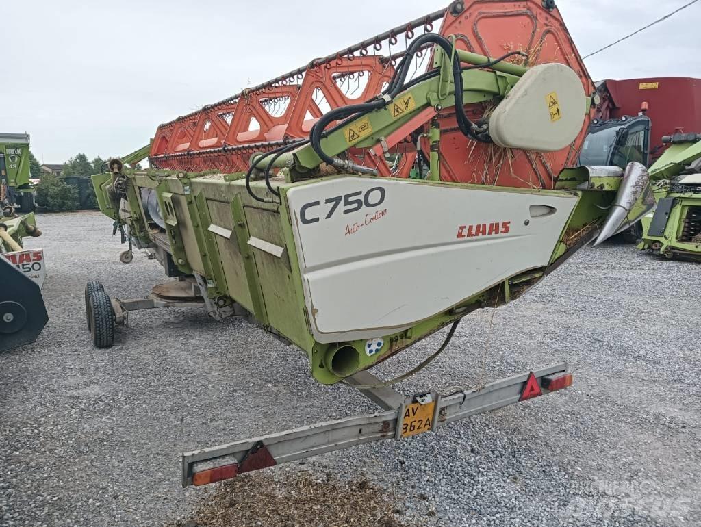 CLAAS C 750 Biçerdöver kafaları