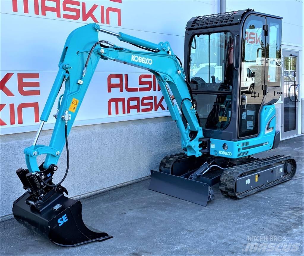 Kobelco SK 17 SR Mini ekskavatörler, 7 tona dek