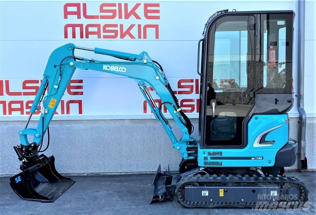 Kobelco SK 17 SR Mini ekskavatörler, 7 tona dek