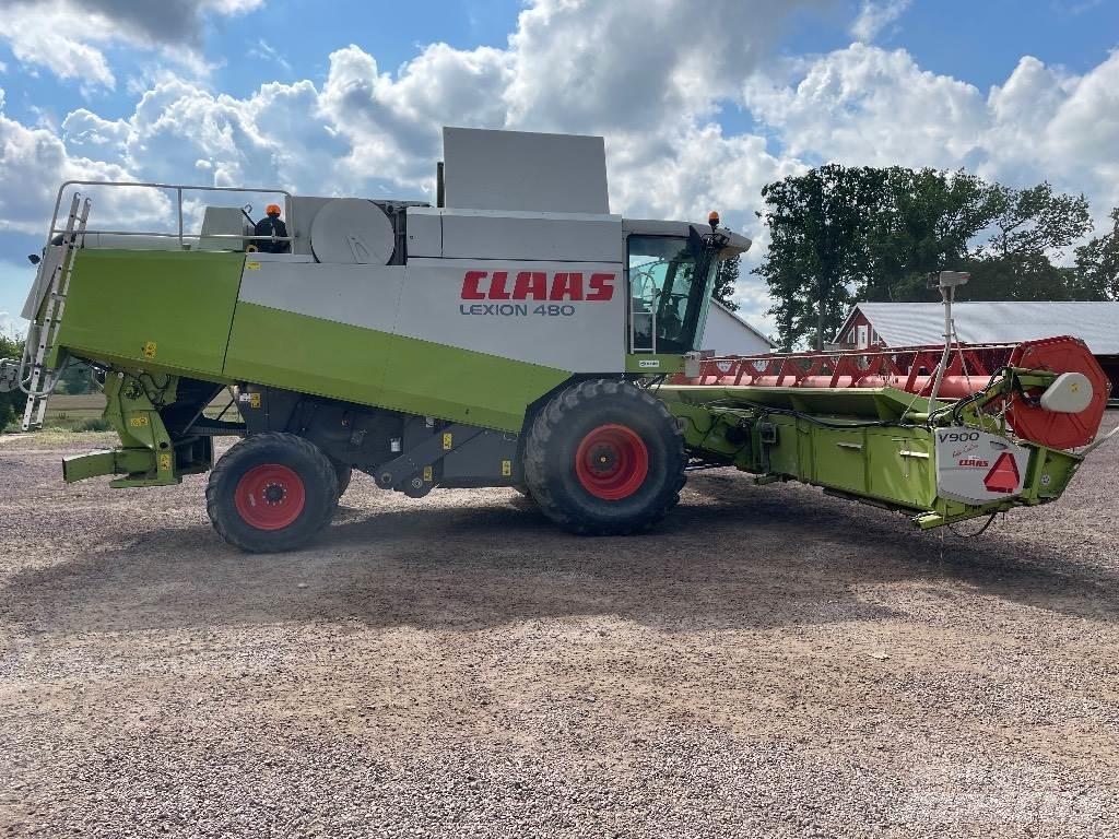 CLAAS Lexion 480 Biçerdöverler