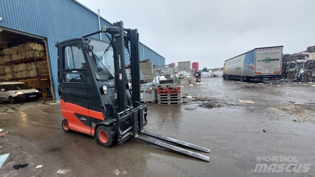 Linde E 30HL-01/600 Elektrikli forkliftler