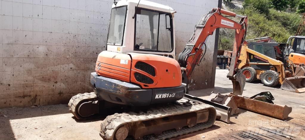 Kubota KX 161-3 Mini ekskavatörler, 7 tona dek