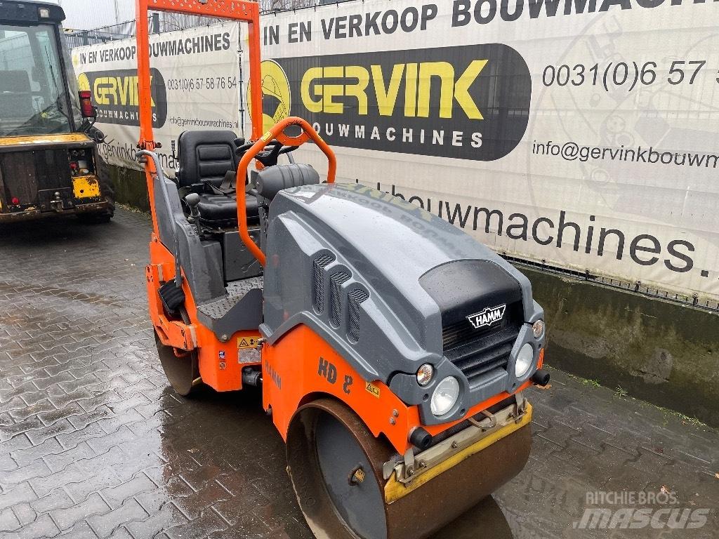 Hamm HD 8 VV Çift tamburlu silindirler