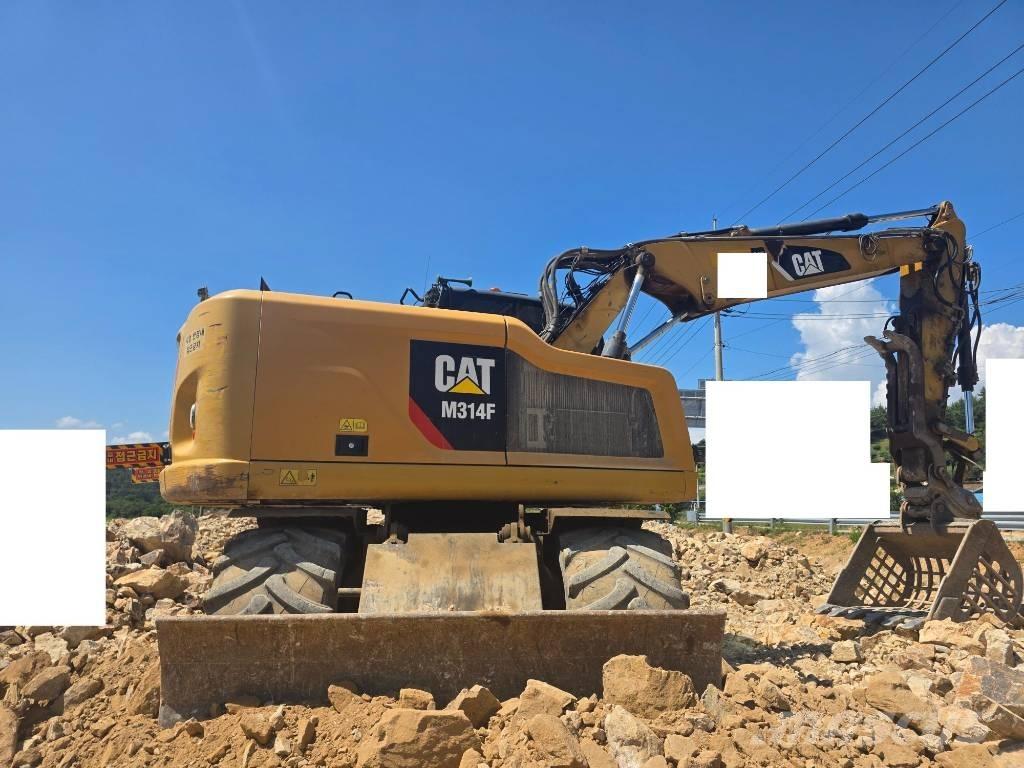 CAT 314F Lastik tekerli ekskavatörler
