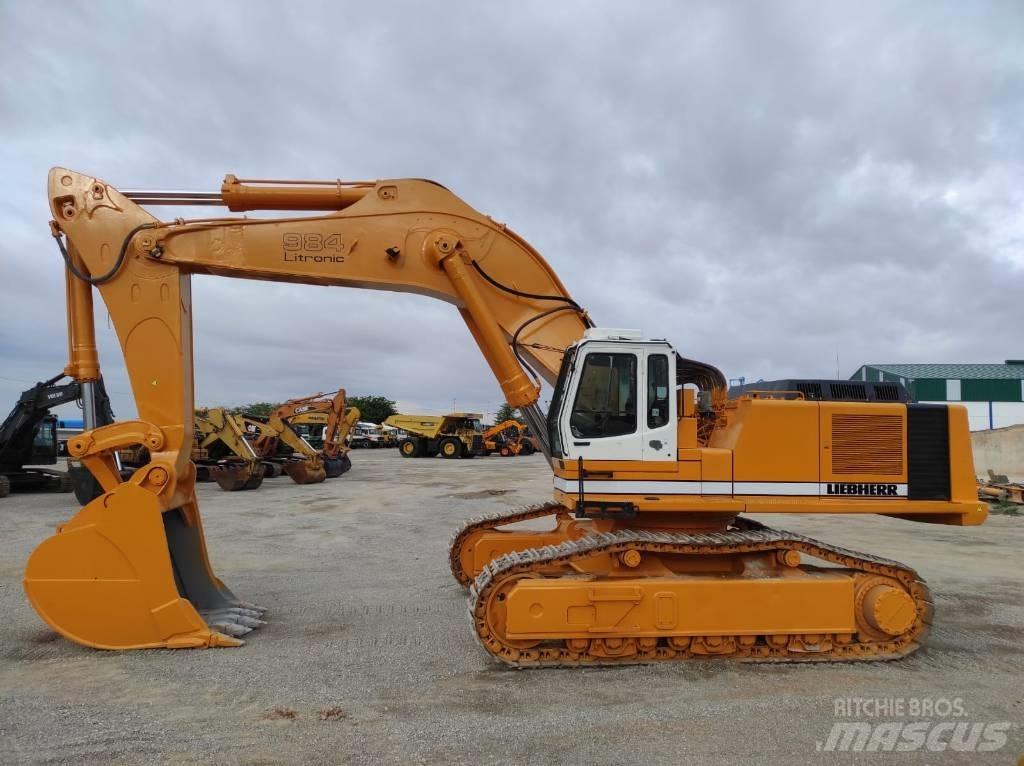 Liebherr R 984 B Paletli ekskavatörler