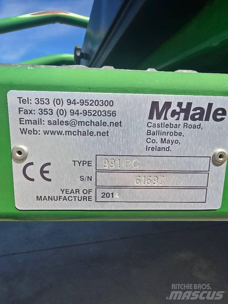 McHale Type 991 BC Balya sarma makinalari