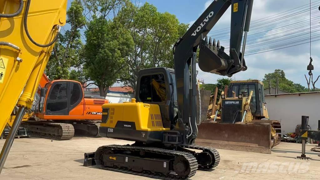 Volvo EC 55 Mini ekskavatörler, 7 tona dek
