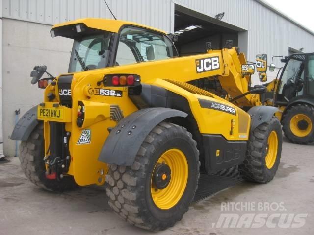 JCB 538-60 Tarimsal teleskopik yükleyiciler