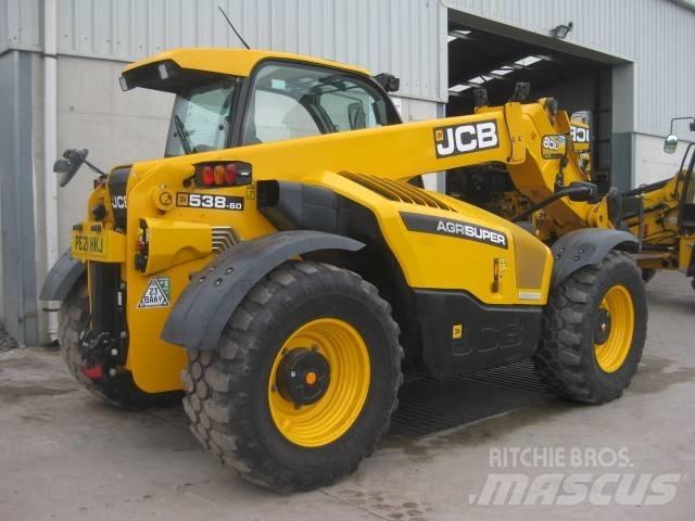 JCB 538-60 Tarimsal teleskopik yükleyiciler